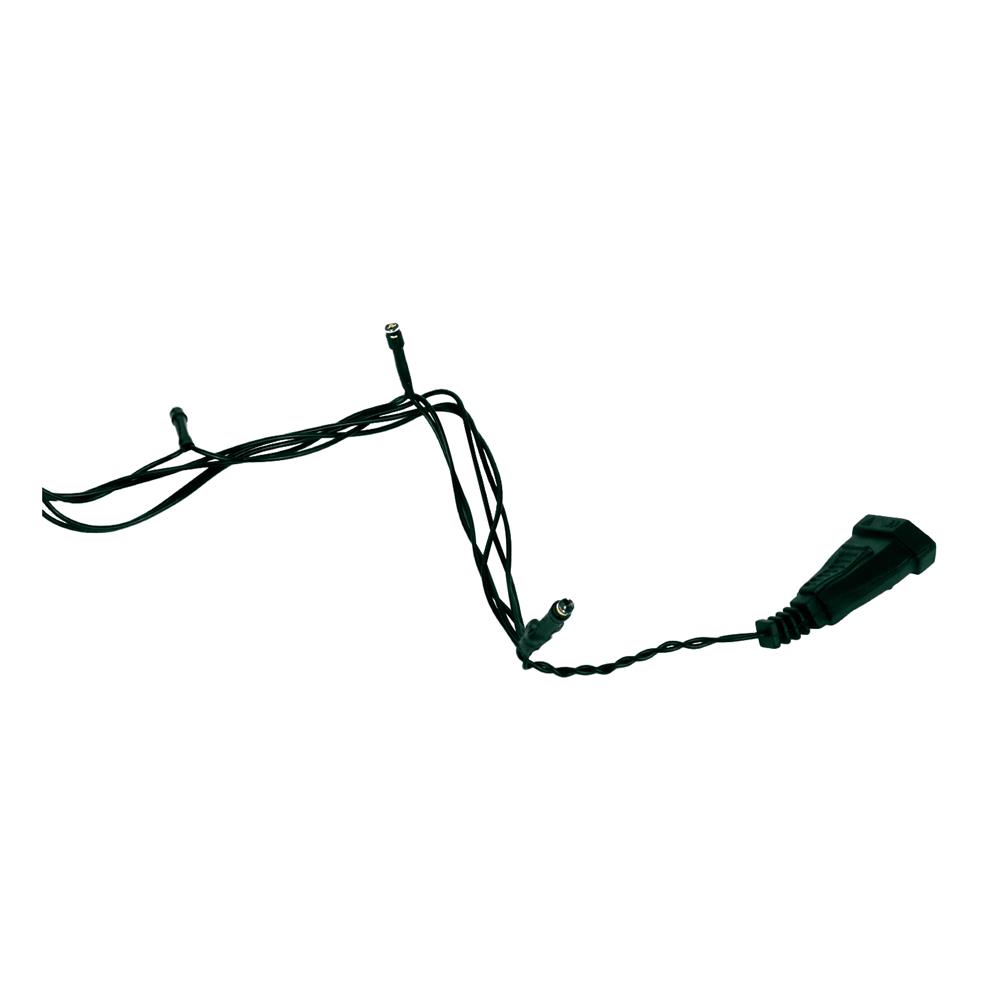 ไฟกะพริบ LED CARINI สายเขียว 10 เมตร WARM WHITE