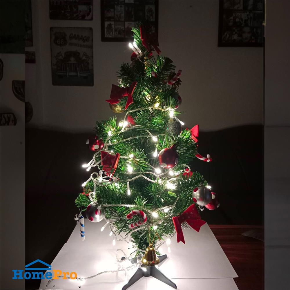 ไฟกะพริบ LED CARINI สายขาวใส 10 เมตร DAYLIGHT