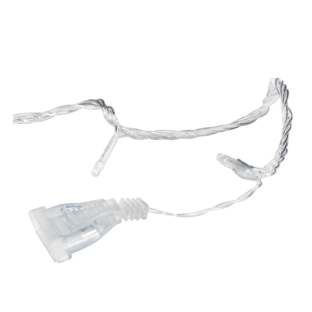 ไฟกะพริบ LED CARINI สายขาวใส 10 เมตร DAYLIGHT