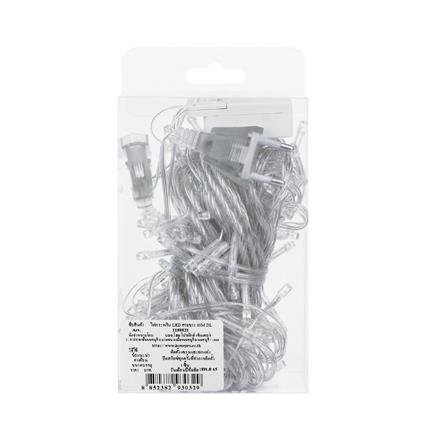 ไฟกะพริบ LED CARINI สายขาวใส 10 เมตร DAYLIGHT_3