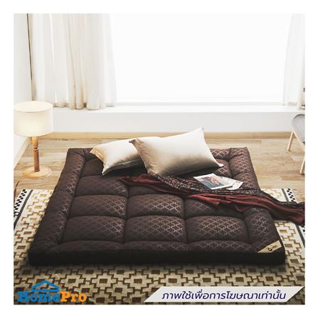 แผ่นรองนอน 3 ฟุต LOTUS AYAME DARK BROWN_3