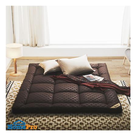 แผ่นรองนอน 5 ฟุต LOTUS AYAME DARK BROWN_3