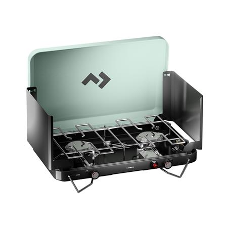 เตาแก๊สบาร์บีคิวพกพา 2 หัว DOMETIC CS102 สีเขียว_0