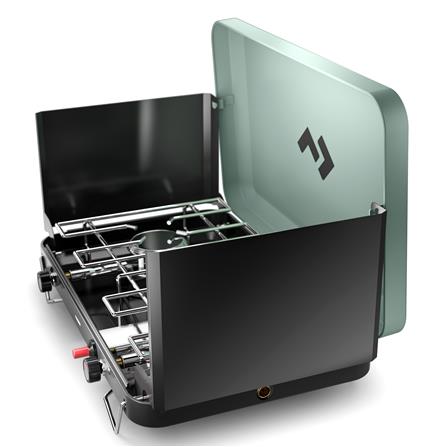 เตาแก๊สบาร์บีคิวพกพา 2 หัว DOMETIC CS102 สีเขียว_1