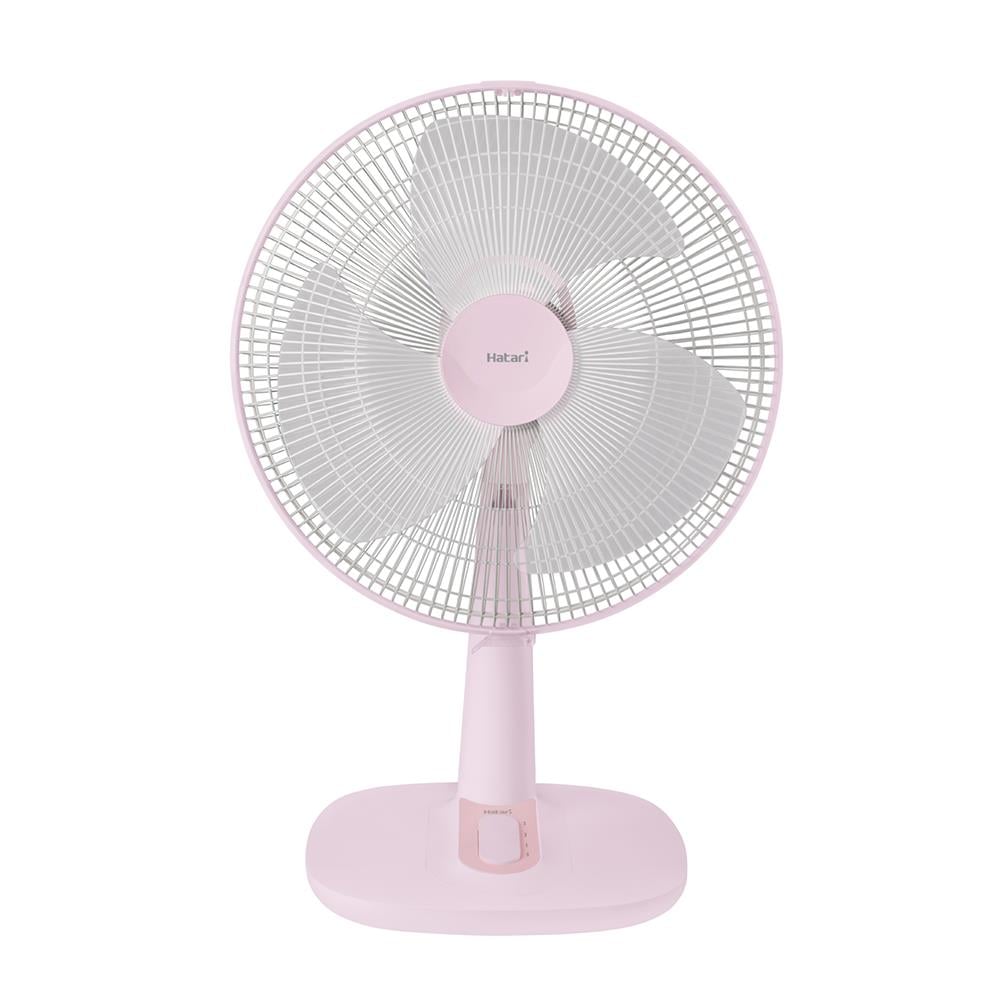 พัดลมตั้งโต๊ะ 16 นิ้ว HATARI T16M1 สีชมพู