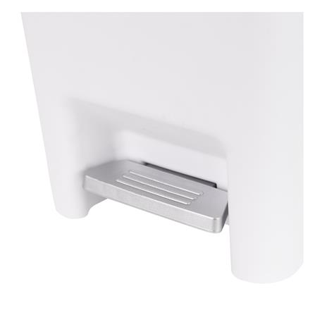 ถังขยะเหยียบเหลี่ยม ACCO COCO 10 ลิตร สีขาว/เทา_3