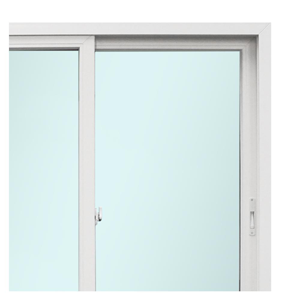 หน้าต่างบานเลื่อน UPVC S-S มุ้ง VILANN SLIM-PLUS 120X110 ซม. สีขาว