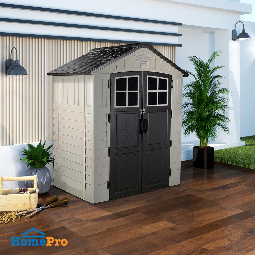 บ้านเก็บของประตูทึบ SPRING EVEREST N1B1 197x129 ซม.