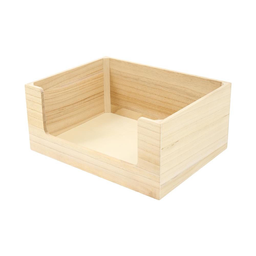 กล่องลังไม้ STACKO HOME L 35X27X15.5 ซม. สี NATURAL