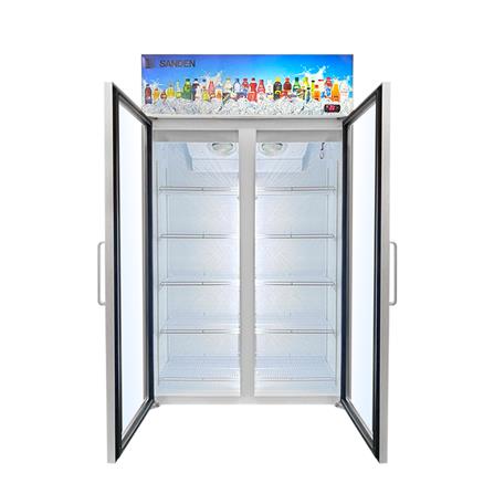 ตู้เครื่องดื่ม 2 ประตู SANDEN YEM-1105i 26.9 คิว สีขาว_1