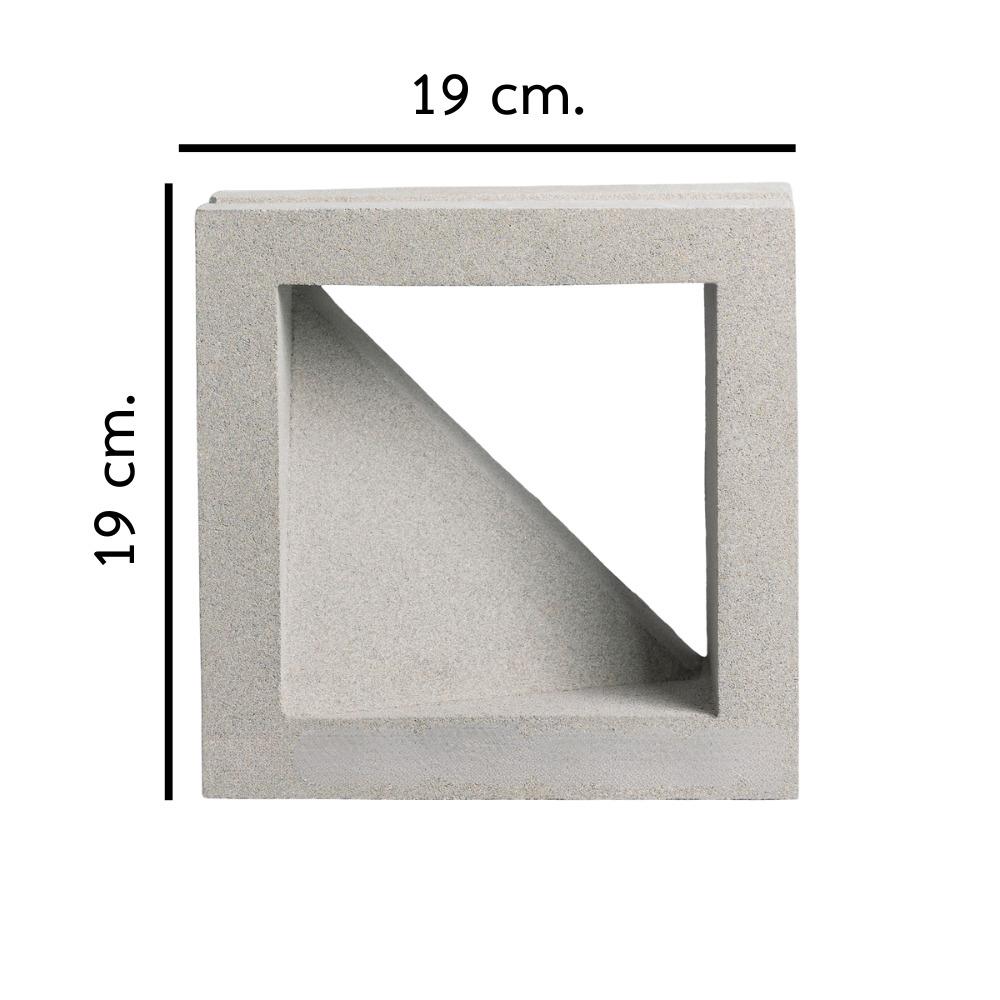 บล็อกช่องลม VBLOCK ลายมิติ 6 19x19x9 ซม.