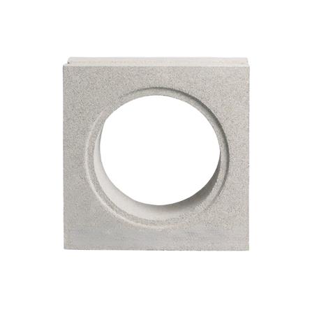 บล็อกช่องลม VBLOCK ลายวงกลมพลัส 19x19x9 ซม._0