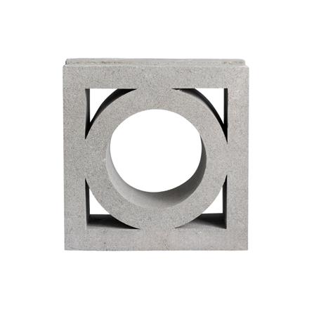 บล็อกช่องลม VBLOCK ลายโดนัท 19x19x9 ซม._0