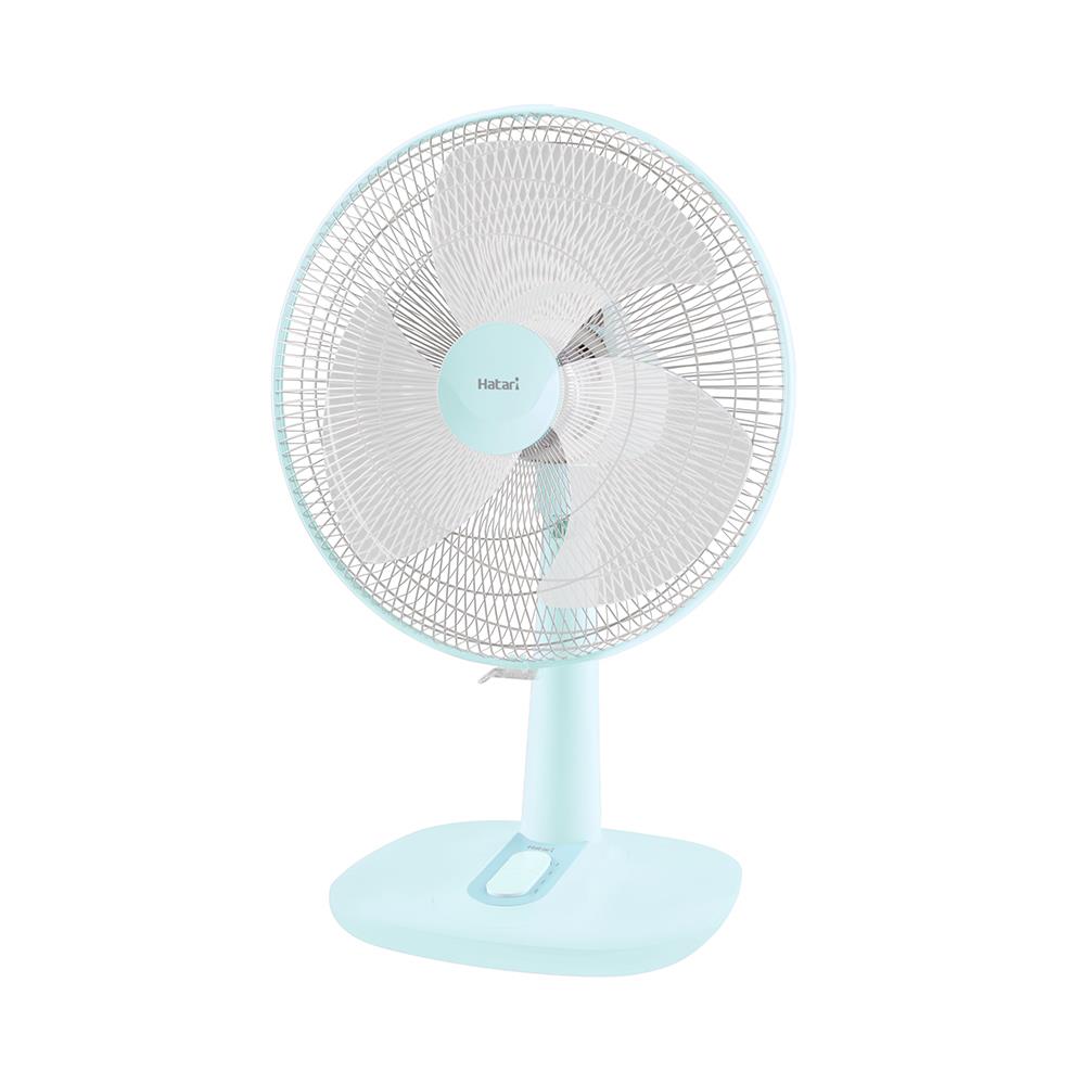 พัดลมตั้งโต๊ะ 16 นิ้ว HATARI T16M1 สีฟ้า