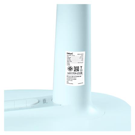 พัดลมตั้งโต๊ะ 16 นิ้ว HATARI T16M1 สีฟ้า_5