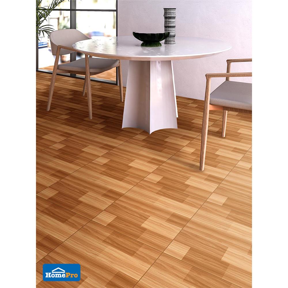 กระเบื้องพื้น 50x50 ซม. TARA อโลฮ่าวู้ด น้ำตาล A 1 ตร.ม.