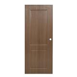 ประตูภายใน UPVC AZLE PZ04 80X200 ซม. สี CHOCOLATE เจาะลูกบิด