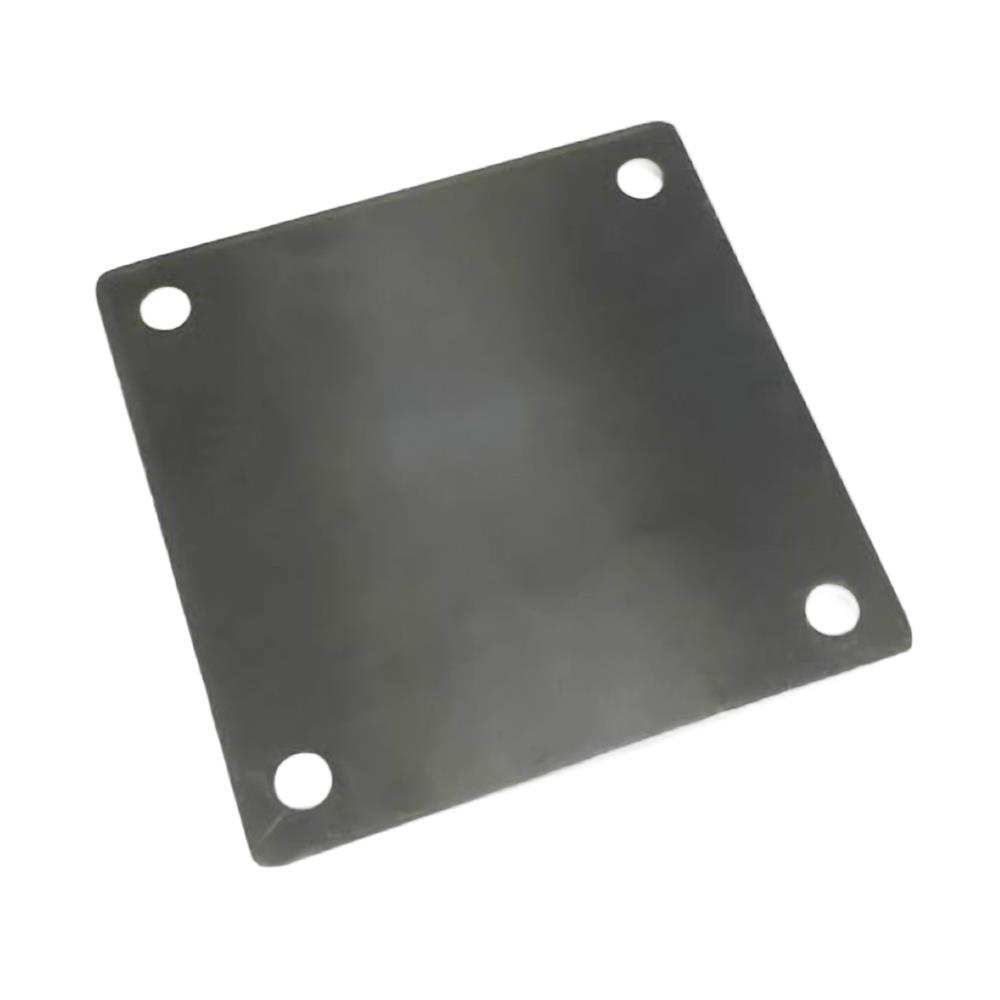 แผ่นเหล็กเพลทเจาะรู 6 มม. 6x6 นิ้ว