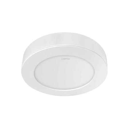 ดาวน์ไลท์ LED LAMPTAN CLICK&GO 12 วัตต์ WARMWHITE 6 นิ้ว สีขาว กลม_1
