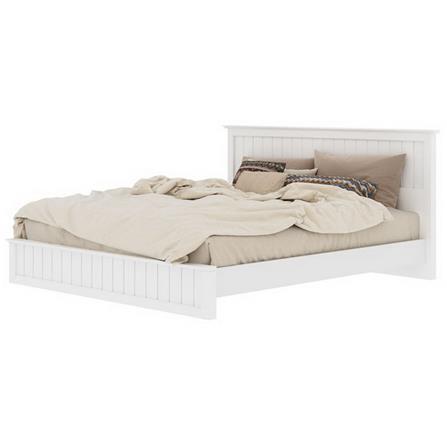 ชุดห้องนอน 5 ฟุต KONCEPT MONETA พร้อมตู้บานเลื่อน 120 ซม. สีขาว_1