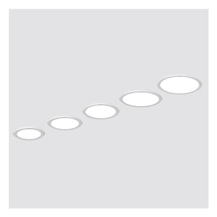 ดาวน์ไลท์ LED PANASONIC NNV70047WE1A 12 วัตต์ COOLWHITE 5 นิ้ว สีขาว กลม_5