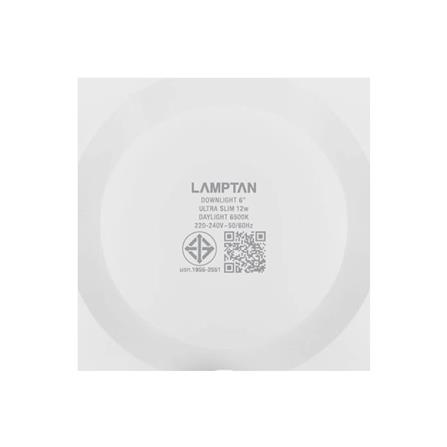 ดาวน์ไลท์ LED LAMPTAN CLICK&GO 12 วัตต์ DAYLIGHT 6 นิ้ว สีขาว กลม_5