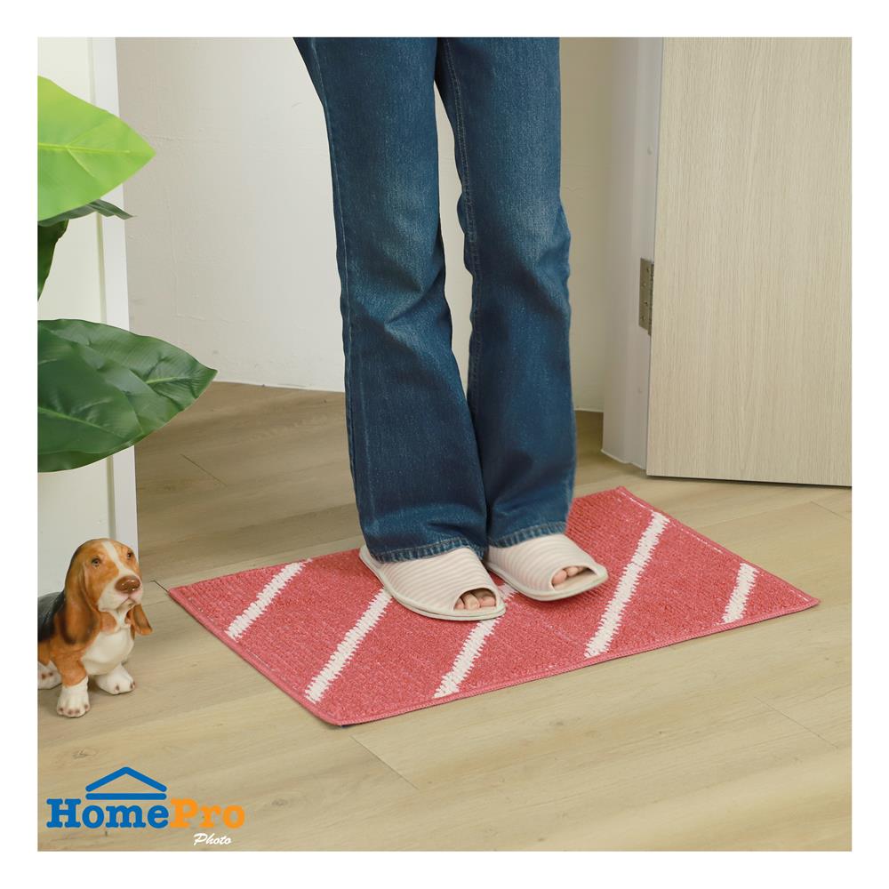 พรม ME LIVING LUKE 45X70 ซม. สีแดง