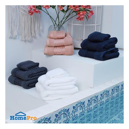 ผ้าขนหนู HOME LIVING STYLE CAMILA 27X54 นิ้ว สีเบจ_5