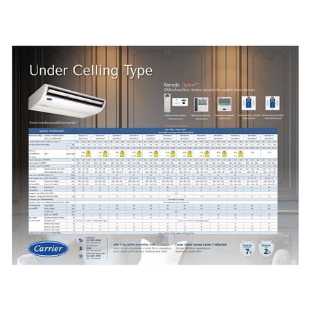 แอร์แขวน CARRIER 42TGV0401CP/38TGV0401A3 40200 บีทียู 380V อินเวอร์เตอร์_3