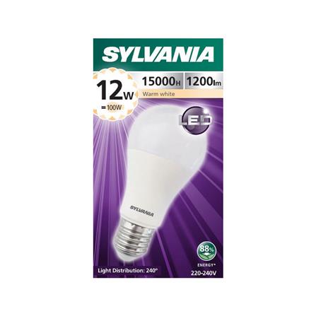 หลอด LED SYLVANIA BASIC PLUS 12 วัตต์ WARM WHITE E27_1