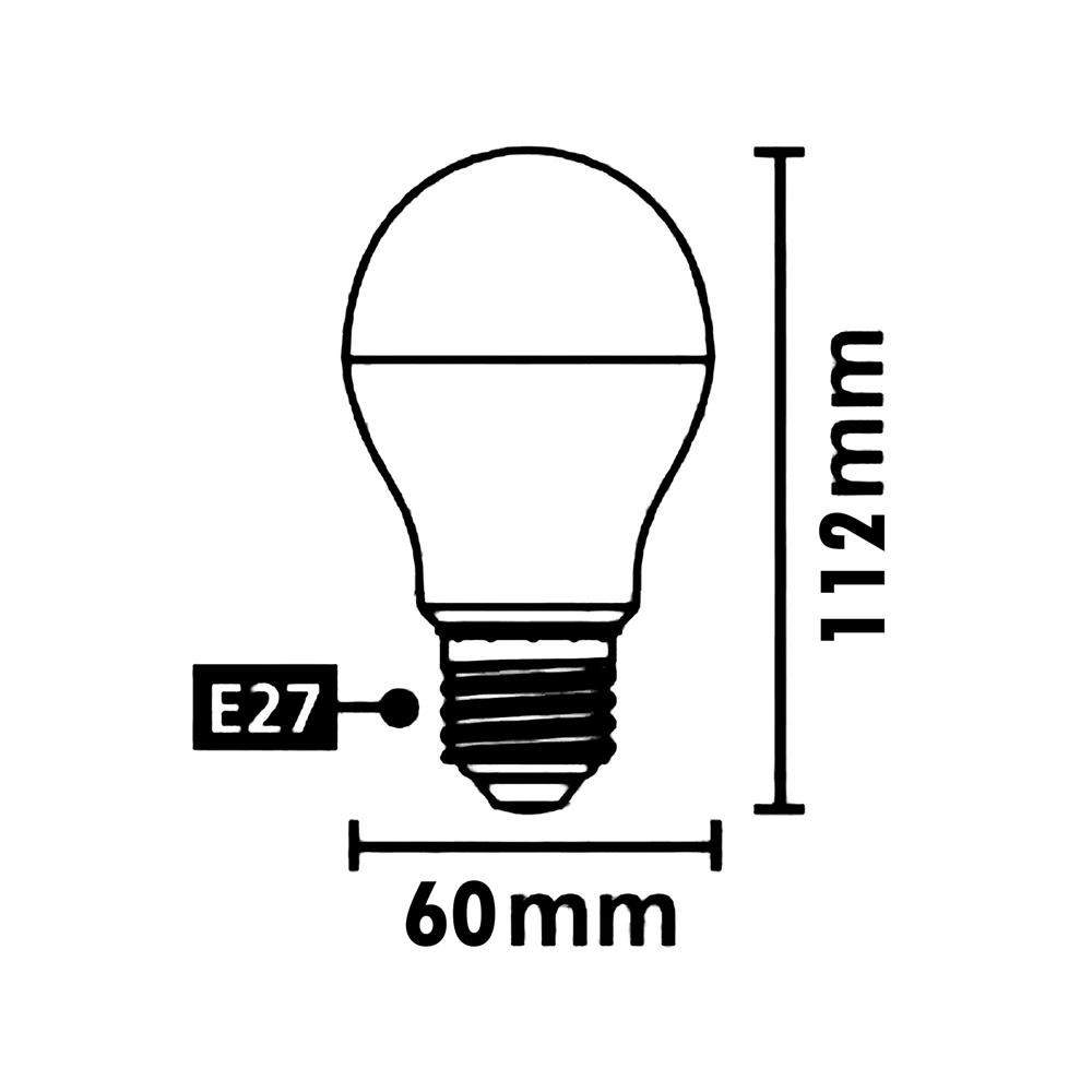 หลอด LED SYLVANIA BASIC PLUS 12 วัตต์ DAYLIGHT E27