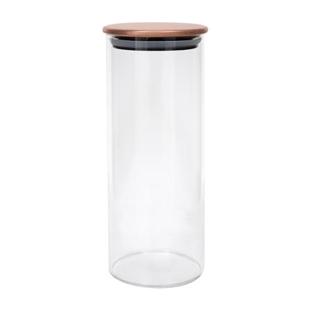 ขวดโหลแก้วฝาดึง KECH SS SLIM L 0.9 ลิตร สีใส_0
