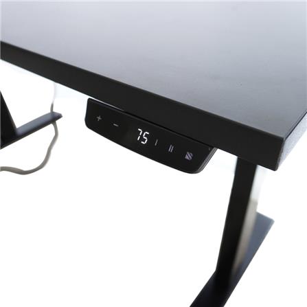 โต๊ะปรับระดับ ERGOHUMEN SIT-STAND DESK 150 ซม. สีดำ/ขาว_3