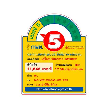 แอร์ผนัง TCL TAC-MTP19W 17,212 บีทียู อินเวอร์เตอร์_3