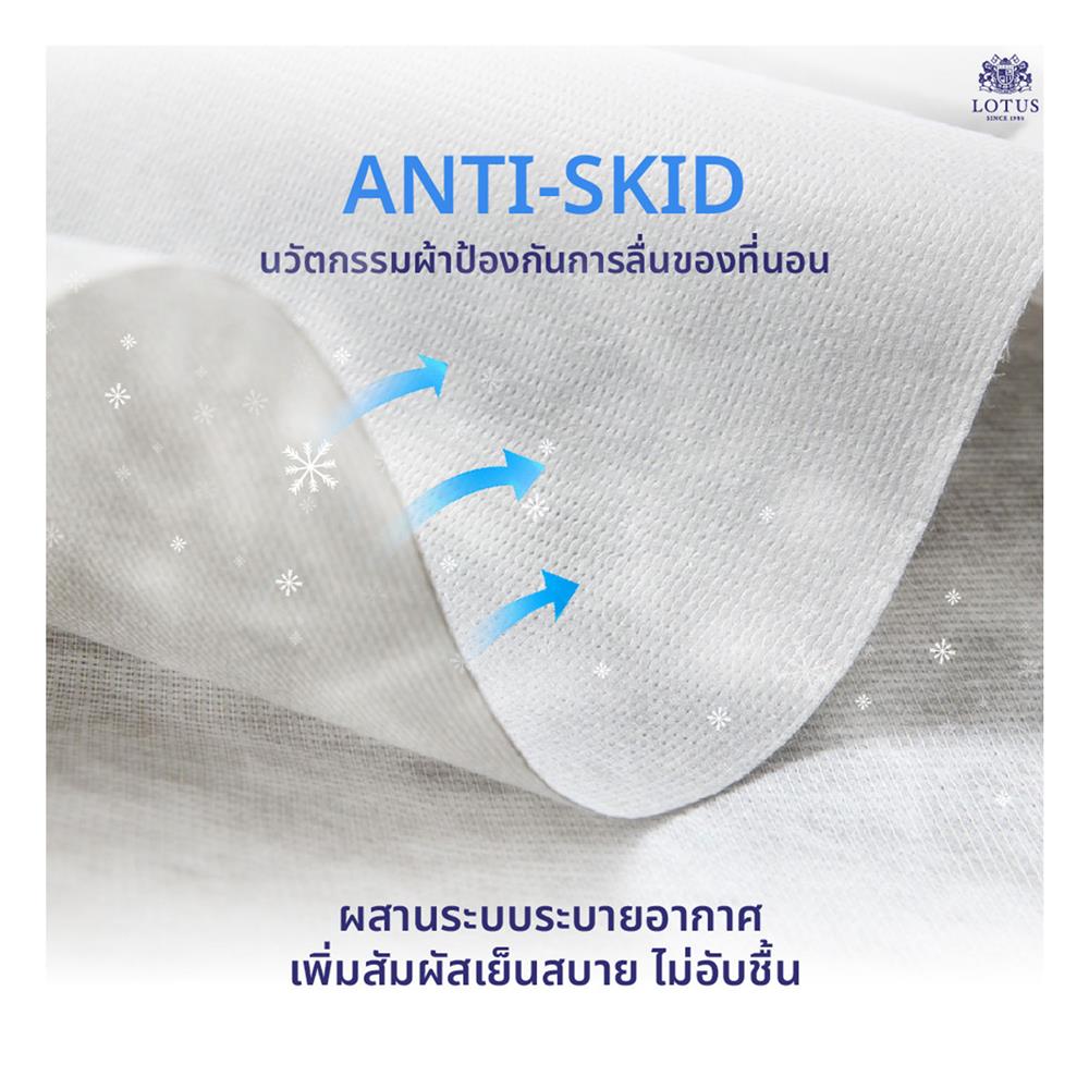 ที่นอน 3.5 ฟุต LOTUS I-LATEX III (พร้อมหมอนหนุน 1 ชิ้น)