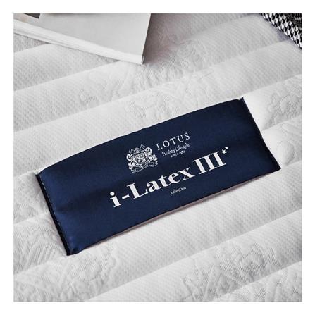 ที่นอน 3.5 ฟุต LOTUS I-LATEX III (พร้อมหมอนหนุน 1 ชิ้น)_1