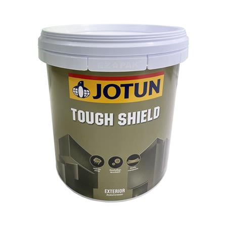 สีน้ำทาภายนอก ชนิดกึ่งเงา JOTUN TOUGH SHIELD BASE C สีขาว 9 ลิตร_0