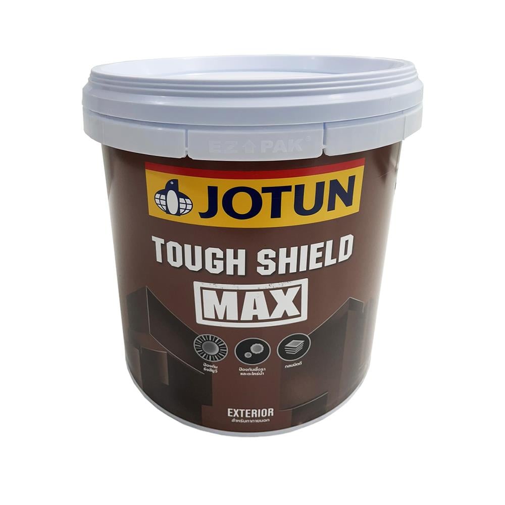 สีน้ำทาภายนอก ชนิดด้าน JOTUN TOUGH SHIELD MAX BASE A สีขาว 9 ลิตร
