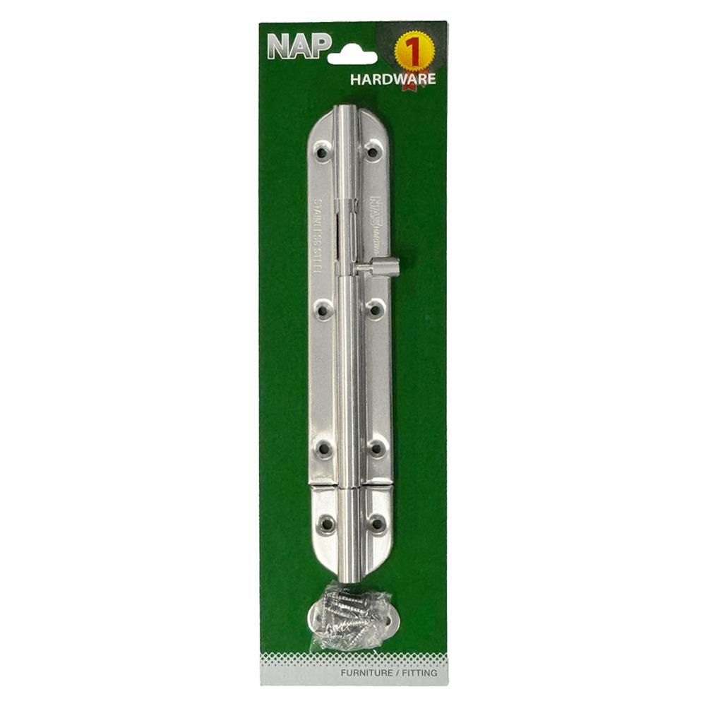 กลอนทั่วไป NAP 591 6 นิ้ว สีสเตนเลส