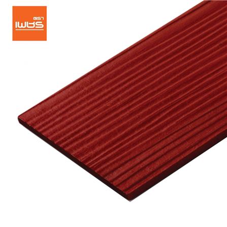 ไม้ฝา ตราเพชร 20x300x0.8 ซม. สีแดงทับทิม_0