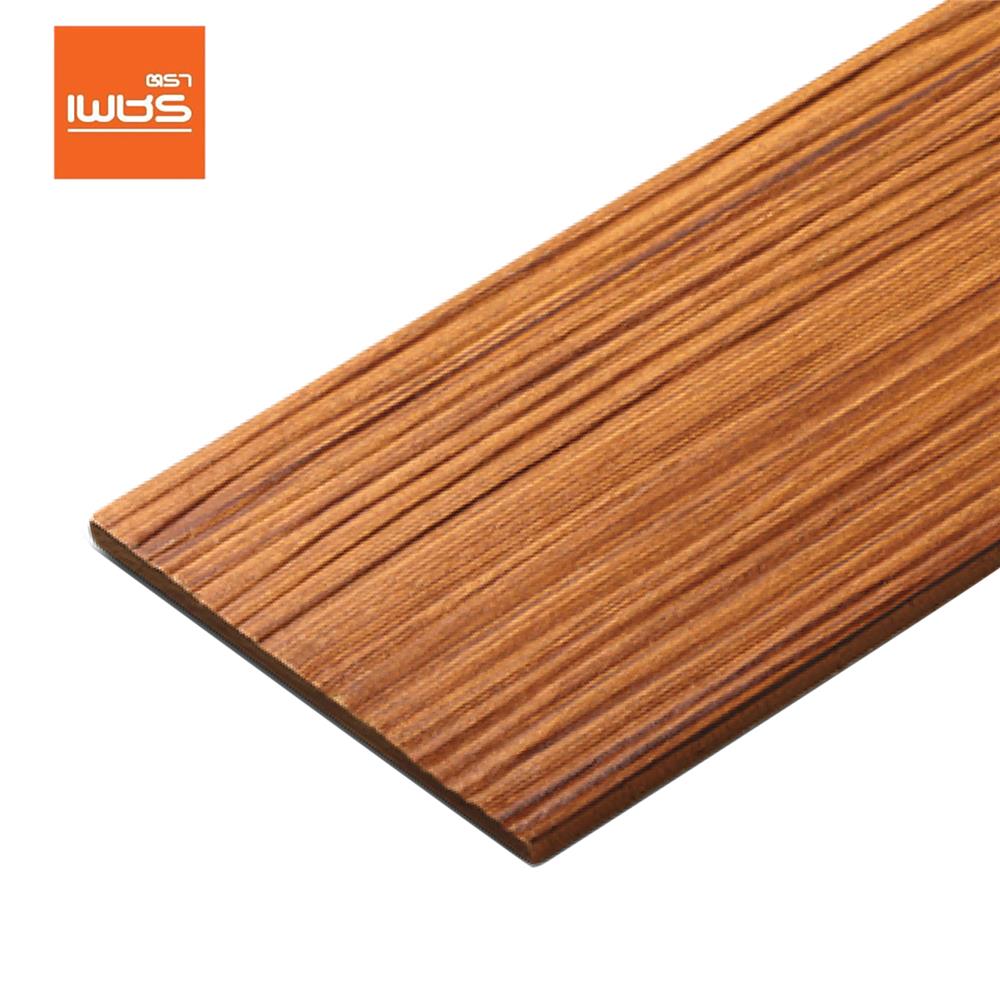 ไม้ฝา ตราเพชร 20x300x0.8 ซม. สีสักเศรษฐี