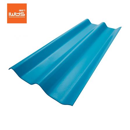 กระเบื้องหลังคา ลอนคู่ ตราเพชร 0.5x50x150 ซม. สีฟ้าร่มรื่น_0