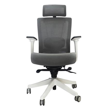 D.I.Y. เก้าอี้สำนักงาน DESKSPACE TULI เบาะตาข่าย สีเทา_0