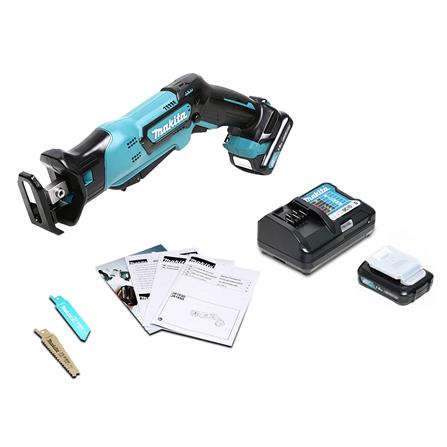 เลื่อยชักไร้สาย (พร้อมแบตเตอรี่) MAKITA JR105DWYE 12 โวลต์_2