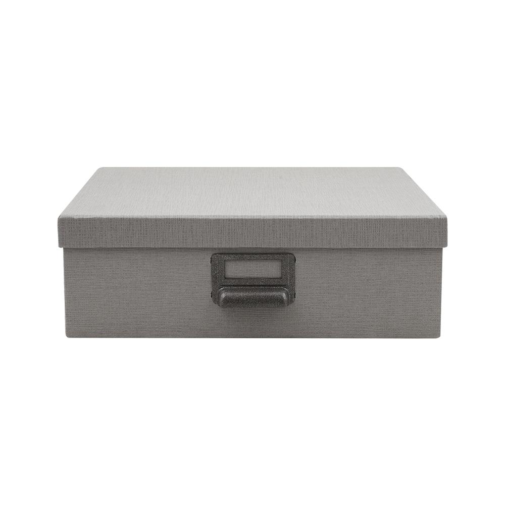 กล่องกระดาษ STACKO INDEX HOME 30x25x10 ซม. สีเทา
