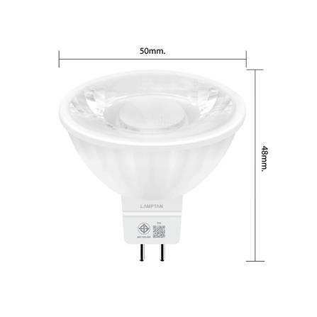 หลอด LED LAMPTAN MR16/PAR COMET 7 วัตต์ WARM WHITE GU5.3_3