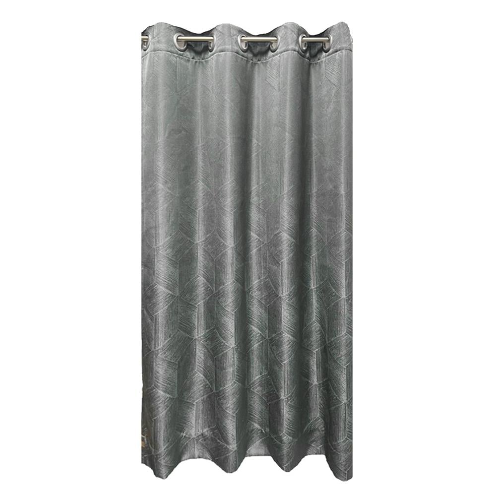 ผ้าม่าน EYELET HOME LIVING STYLE ALLIC UV 130X160 ซม. สีเทาเข้ม_1