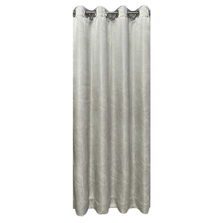 ผ้าม่าน EYELET HOME LIVING STYLE ALLIC UV 130X220 ซม. สีเทาอ่อน_1