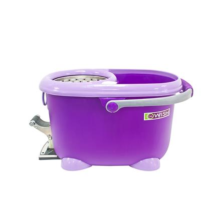 ชุดอุปกรณ์ถังปั่นพร้อมไม้ม็อบ BE WISH BOBO MAX 2 สีม่วง_3