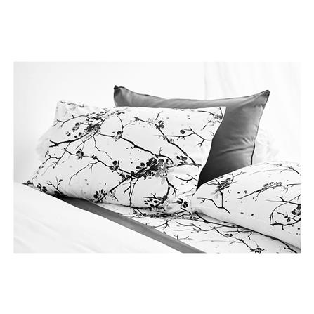 ชุดผ้าปูที่นอน 6 ฟุต 5 ชิ้น LOTUS BLACK&WHITE LI-BW 04W_1